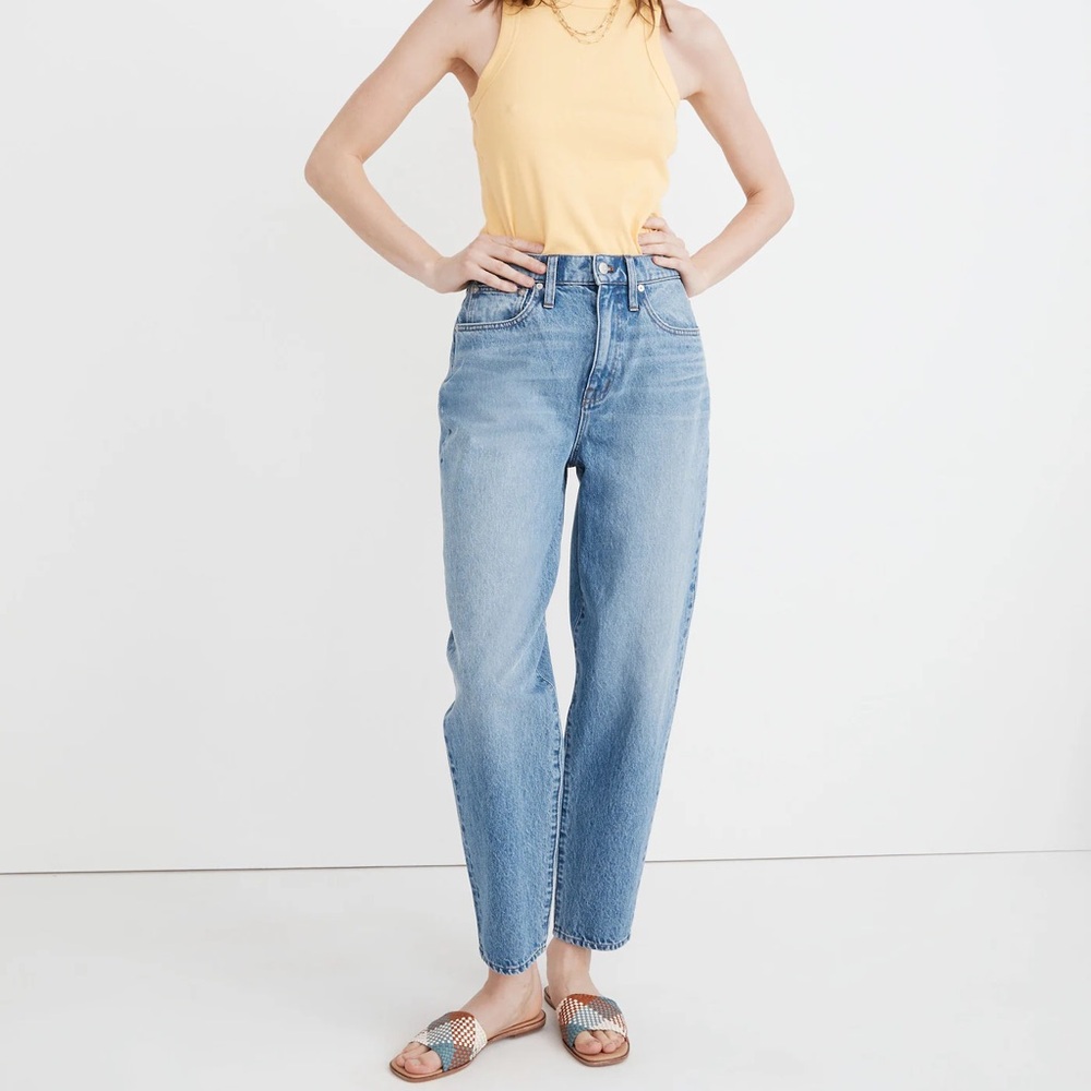 Madewell Baggy Tapered Jeans size 28